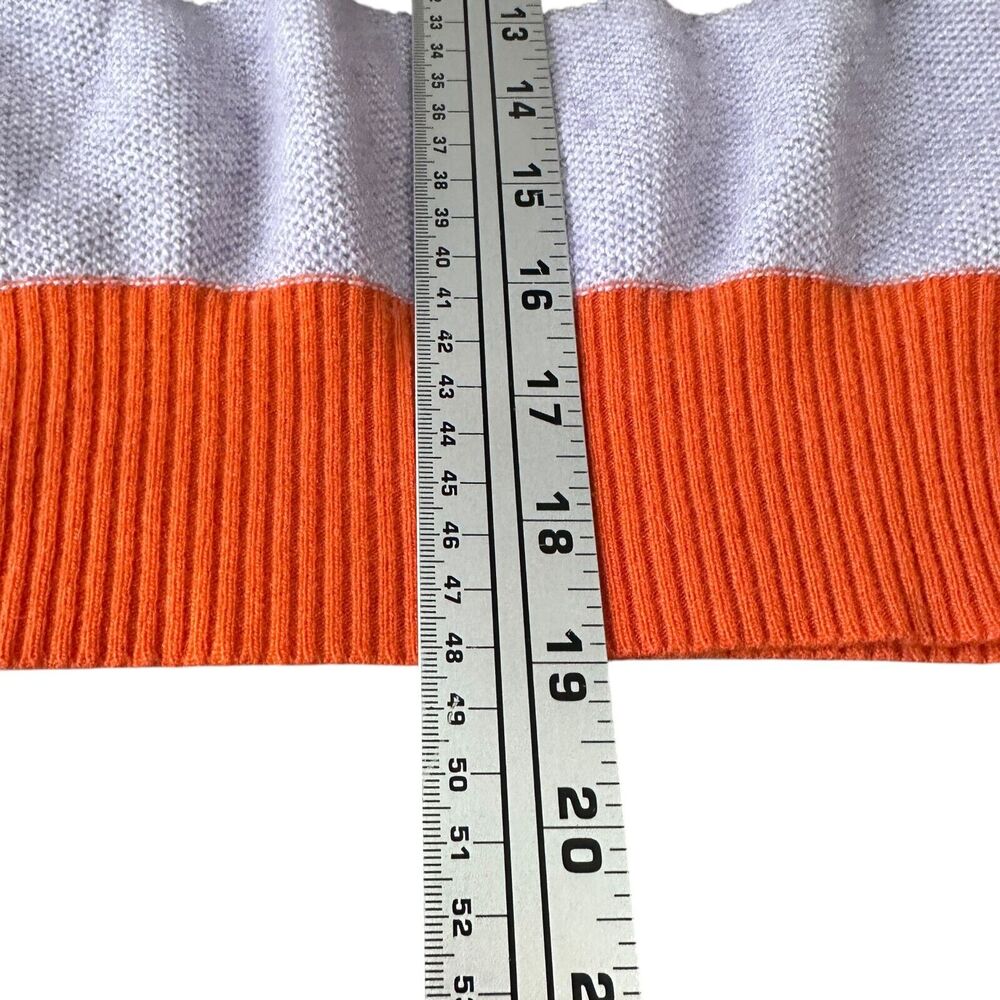Stine Goya Magdalena Stripe Sweater‎ Women's Medium Pink Purple Yellow Pullover - Picture 10 of 10